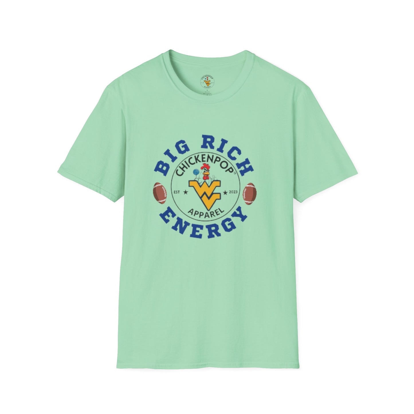 Big Rich Energy WV Logo Tee Unisex