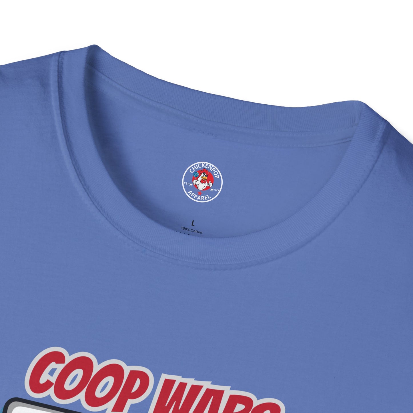 Coop Wars™ Tee – Hilaregg Cluckton vs. Cock-a-Doodle-Don | Political Chicken Fight Shirt
