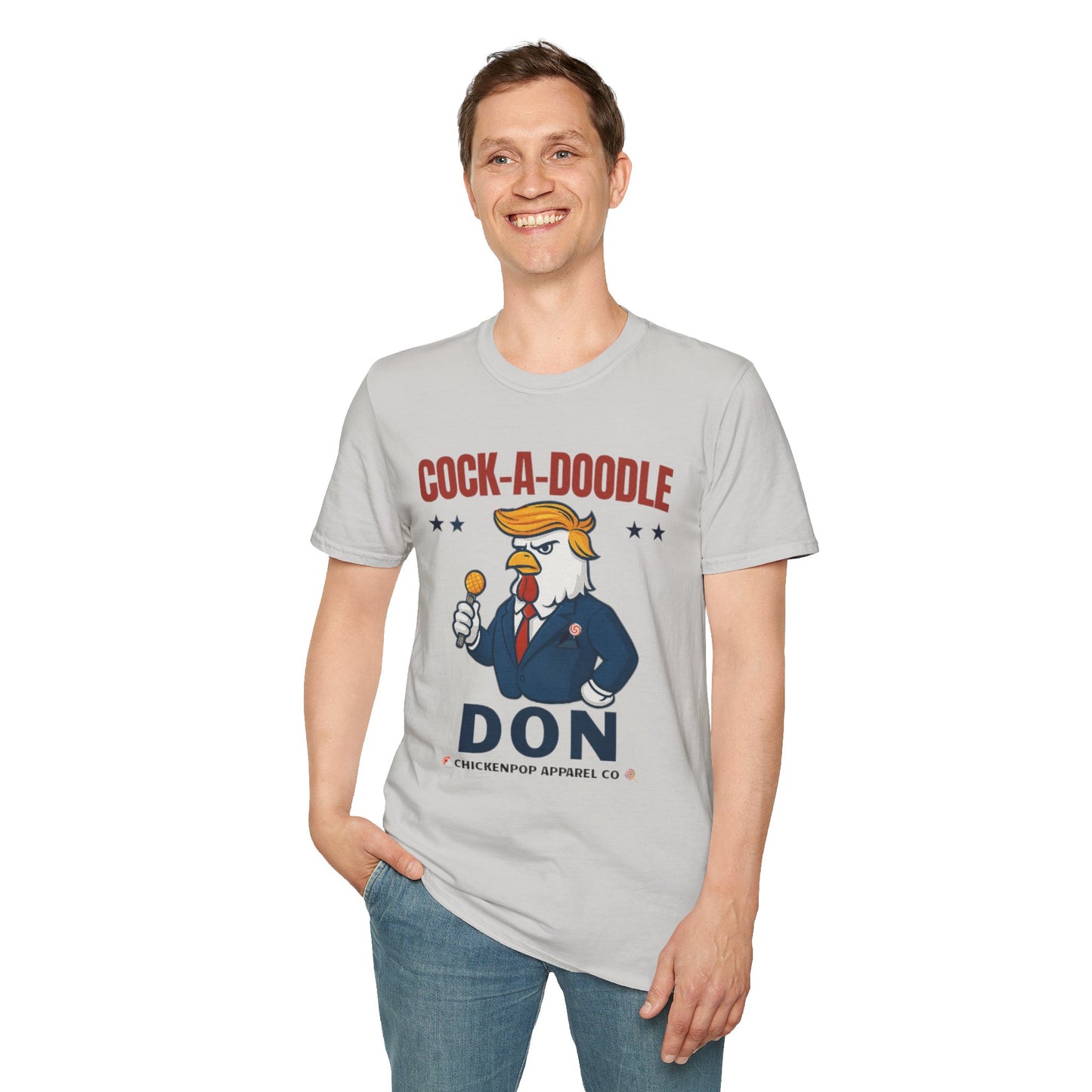 Cock-a-Doodle-Don T-Shirt – Pocket Pop Edition