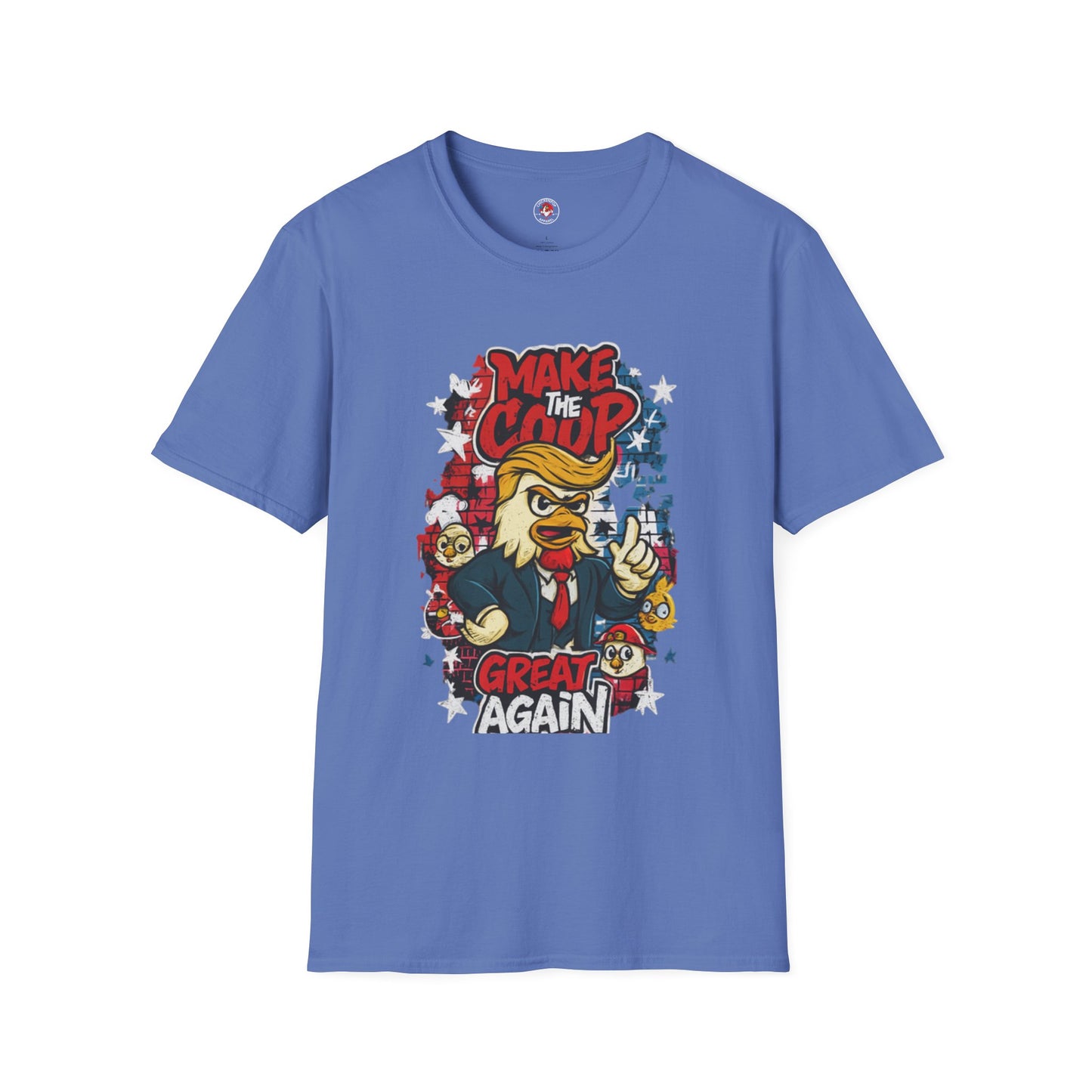 Cock-a-doodle-Don T-Shirt – Make the Coop Great Again | Funny Political Chicken Shirt by ChickenPop Apparel