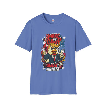 Cock-a-doodle-Don T-Shirt – Make the Coop Great Again | Funny Political Chicken Shirt by ChickenPop Apparel