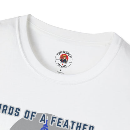 Birds of a Feather Storm Together T-Shirt – Funny Political Satire Tee for Free Thinkers & Rebel Minds