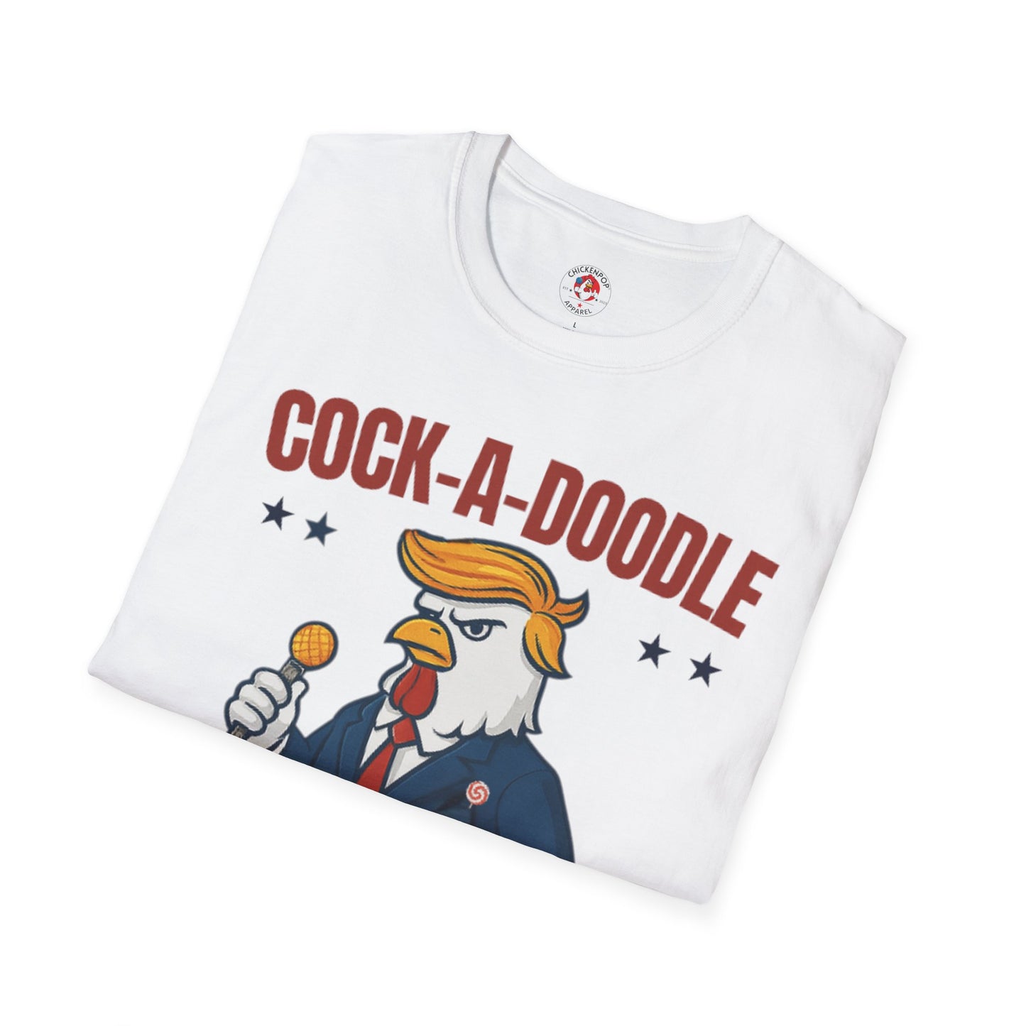 Cock-a-Doodle-Don T-Shirt – Pocket Pop Edition