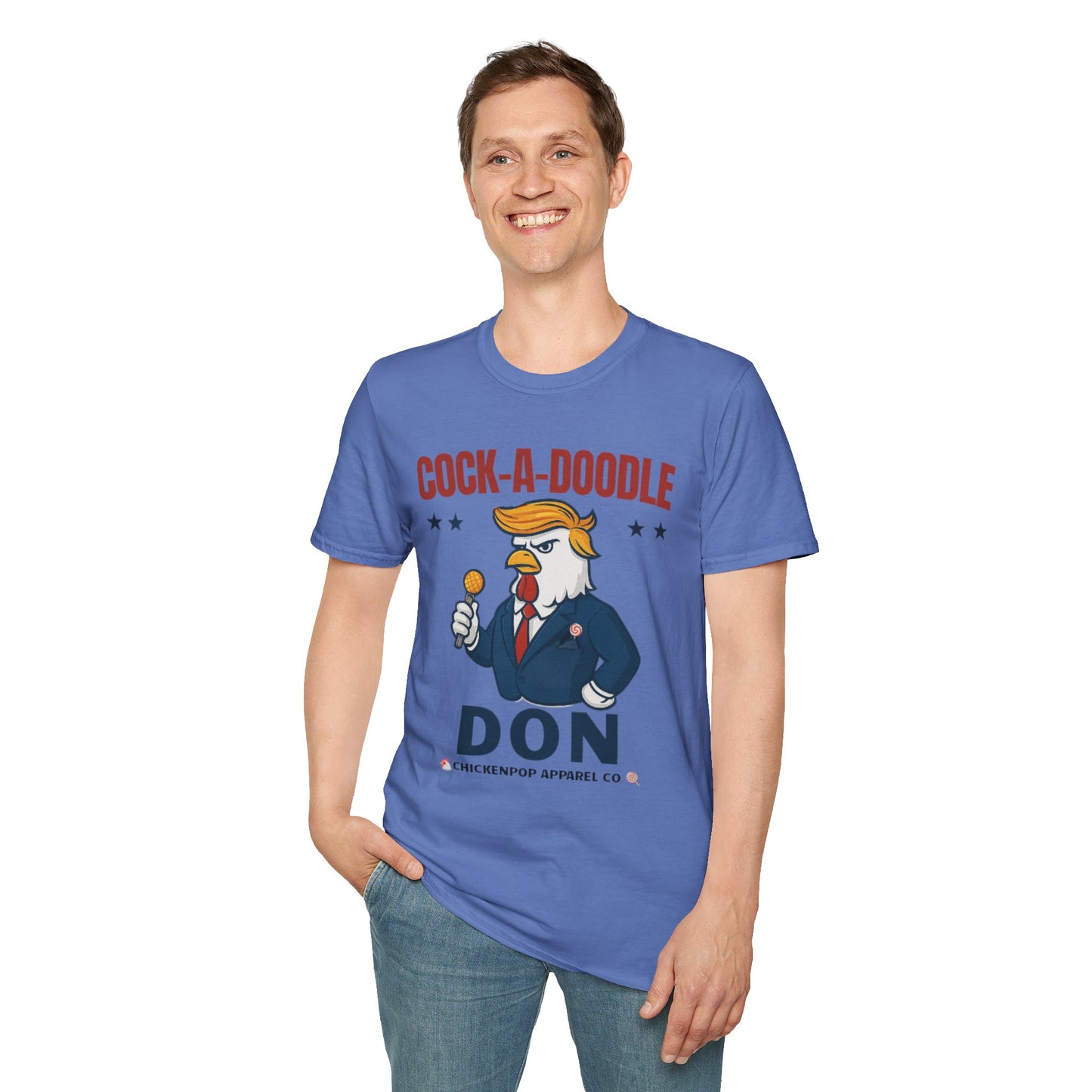 Cock-a-Doodle-Don T-Shirt – Pocket Pop Edition