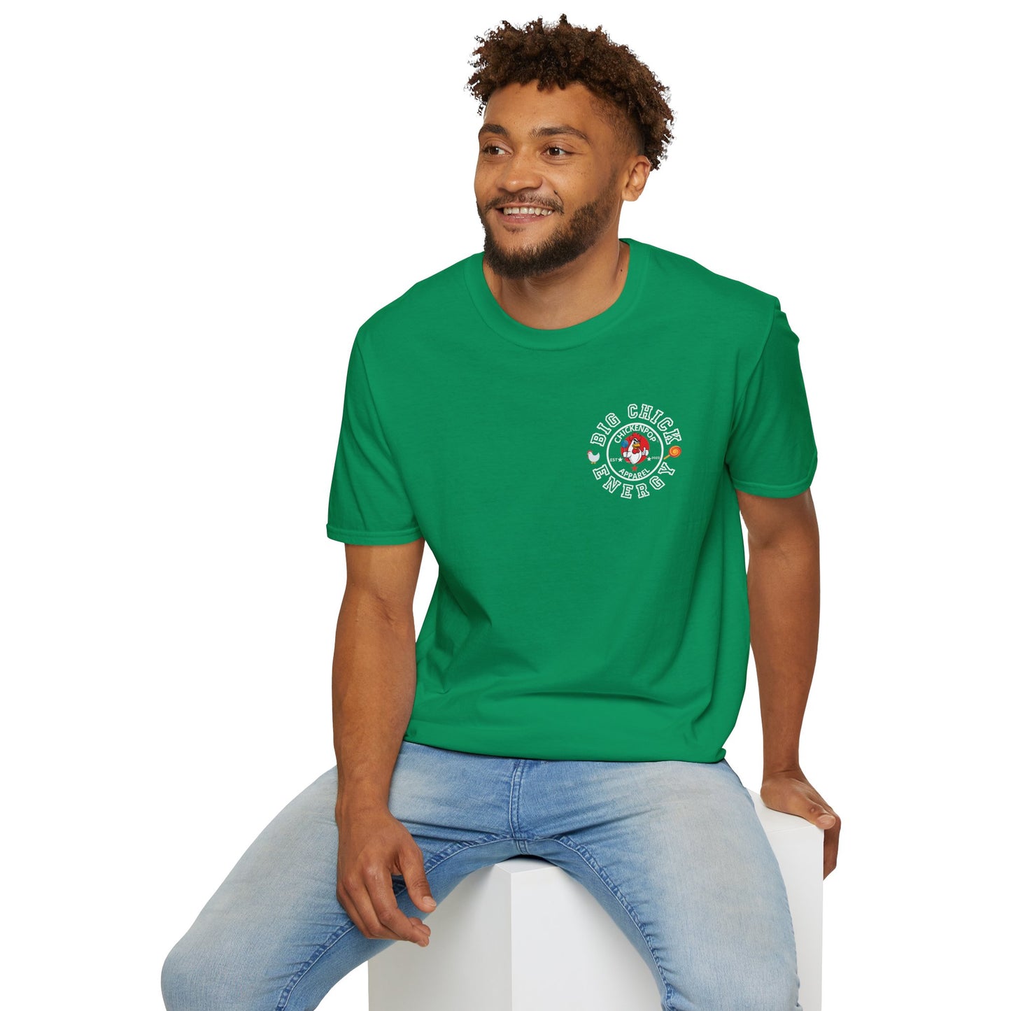 Big Chick Energy Double Team Logo Shirt
