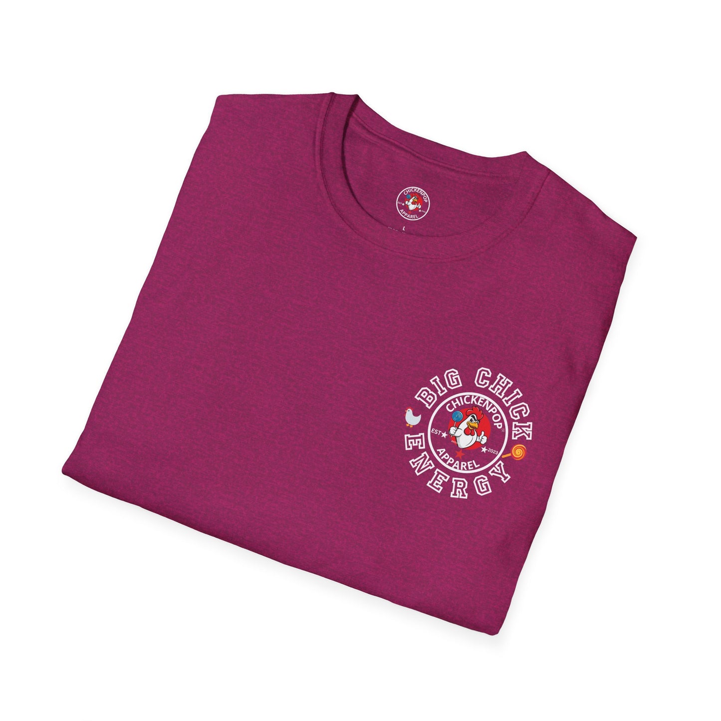 Big Chick Energy Double Team Logo Shirt