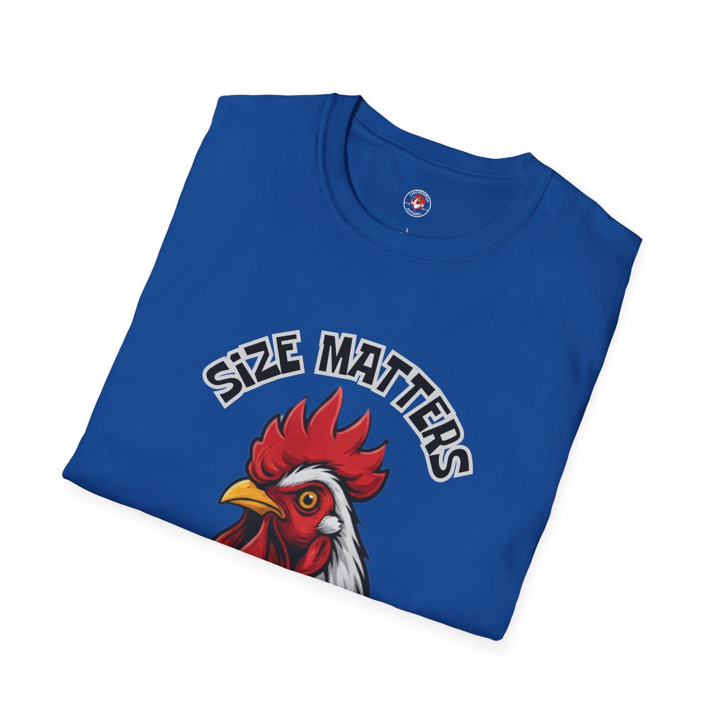 🤏SIZE MATTERS - The Cheeky Unisex ChickenPop Tee