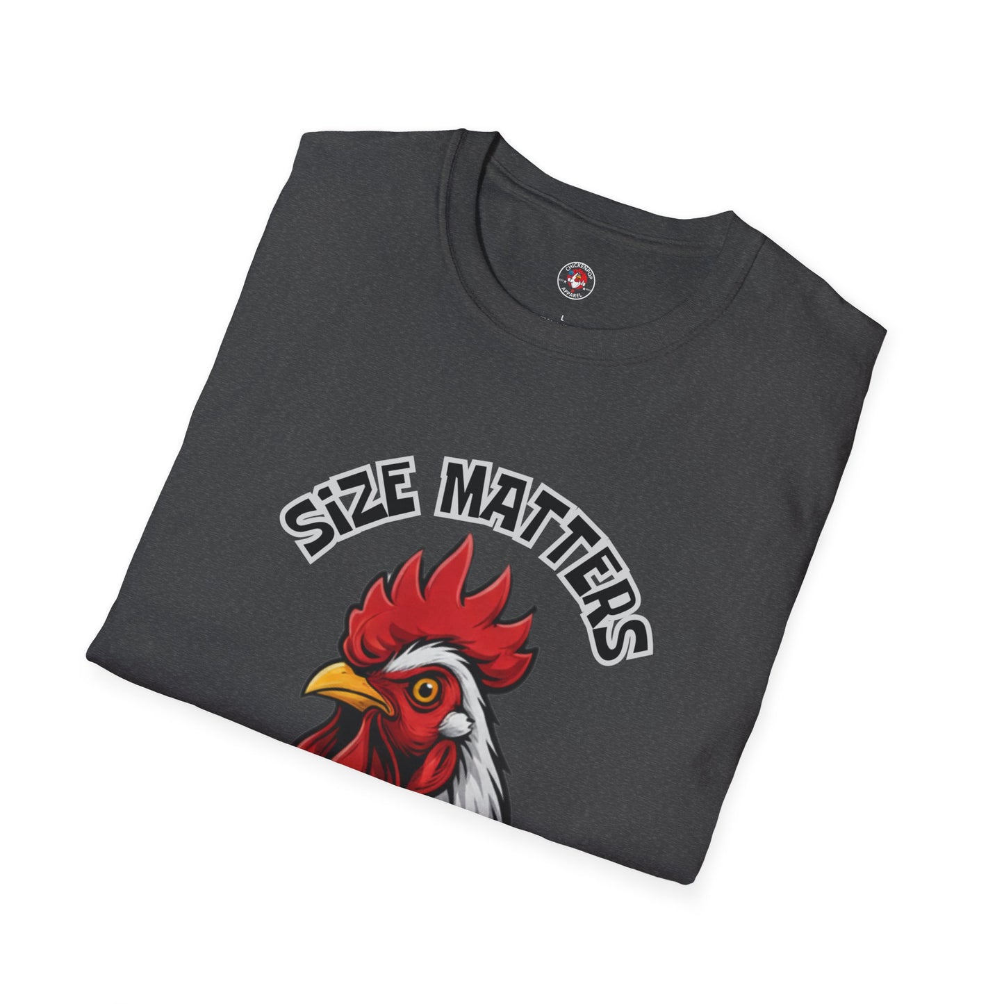 🤏SIZE MATTERS - The Cheeky Unisex ChickenPop Tee