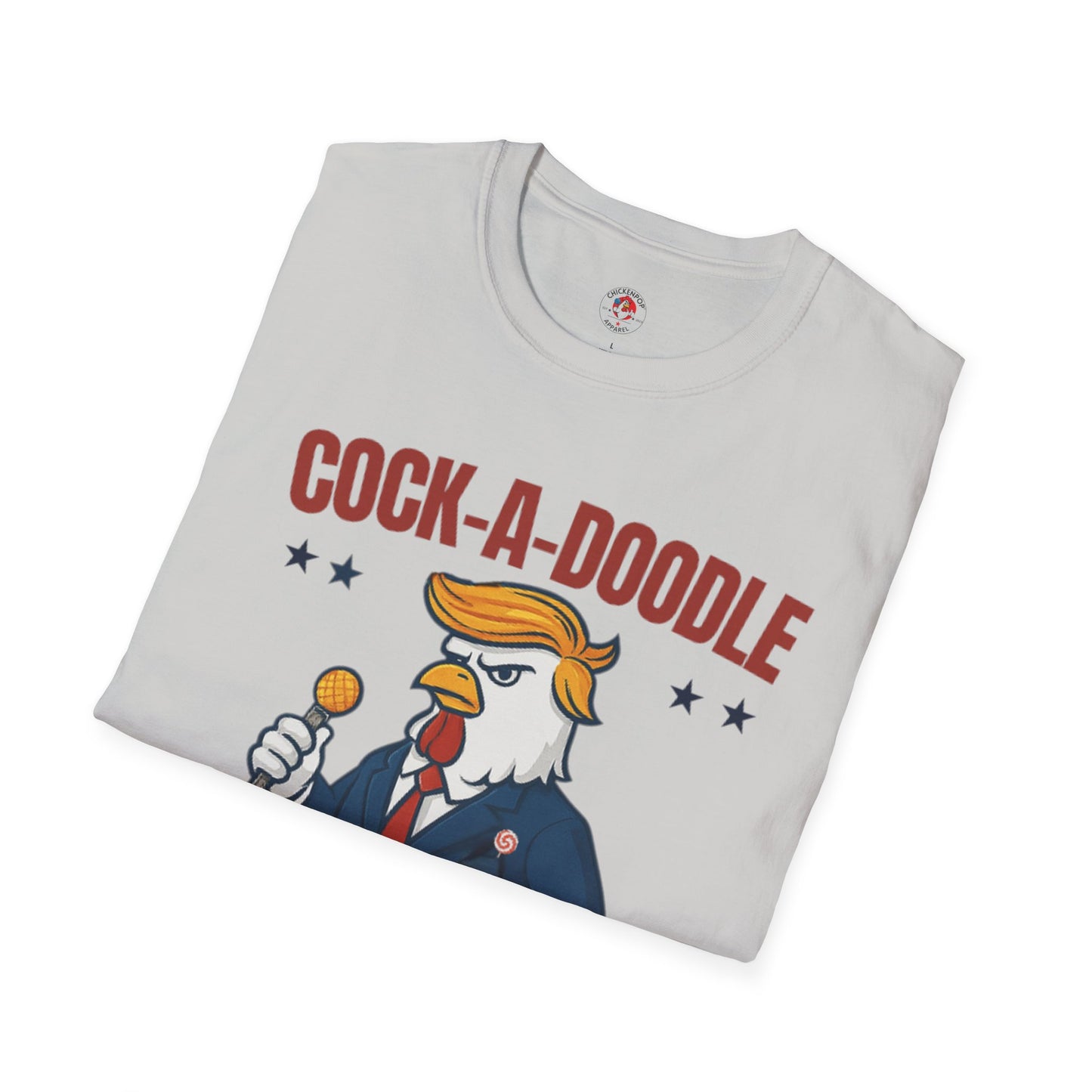 Cock-a-Doodle-Don T-Shirt – Pocket Pop Edition