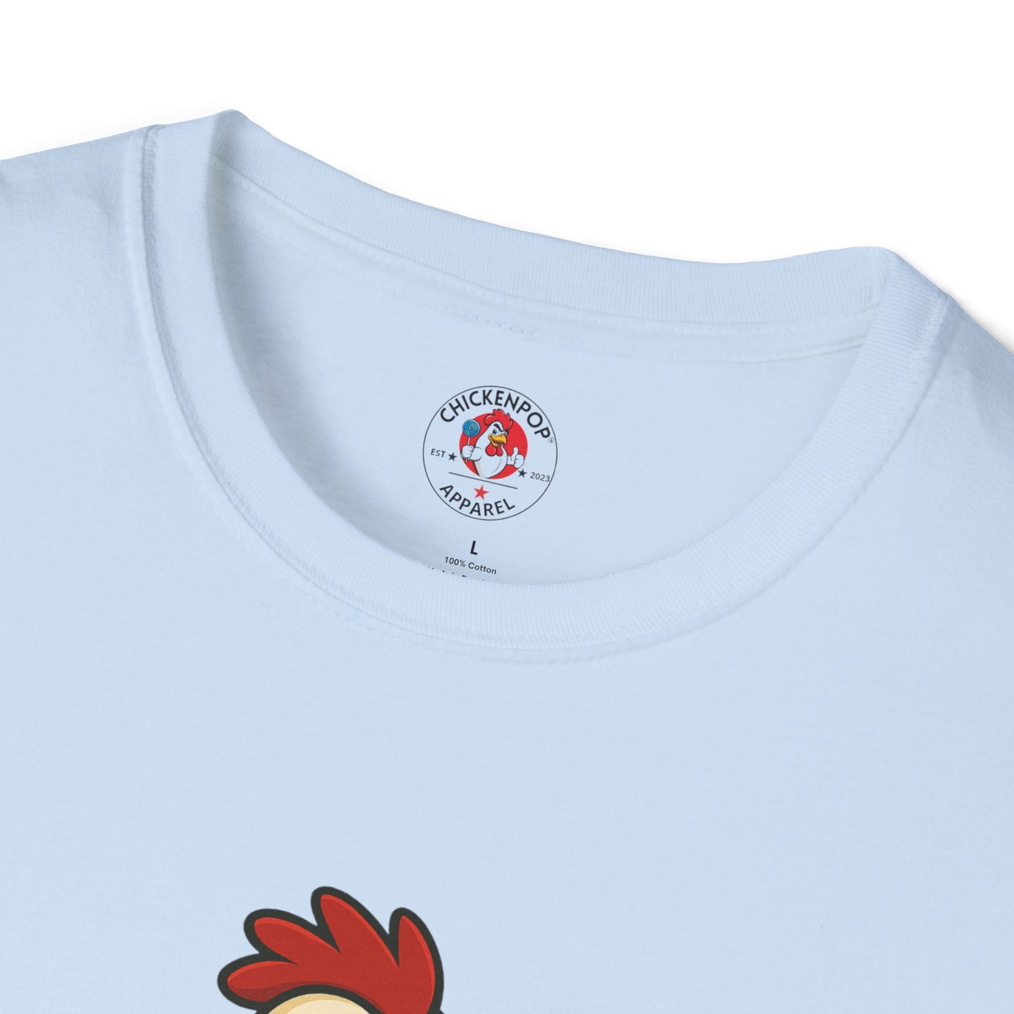 🧊 ICE ICE BABY Funky Chicken Agent T-Shirt – Coop Daddy Parody Tee for Music & Poultry Fans