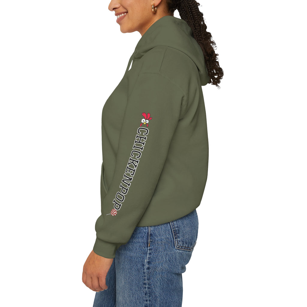 Big Rich Energy WV Logo Unisex Hoodie - ChickenPop Arm Logo Edition