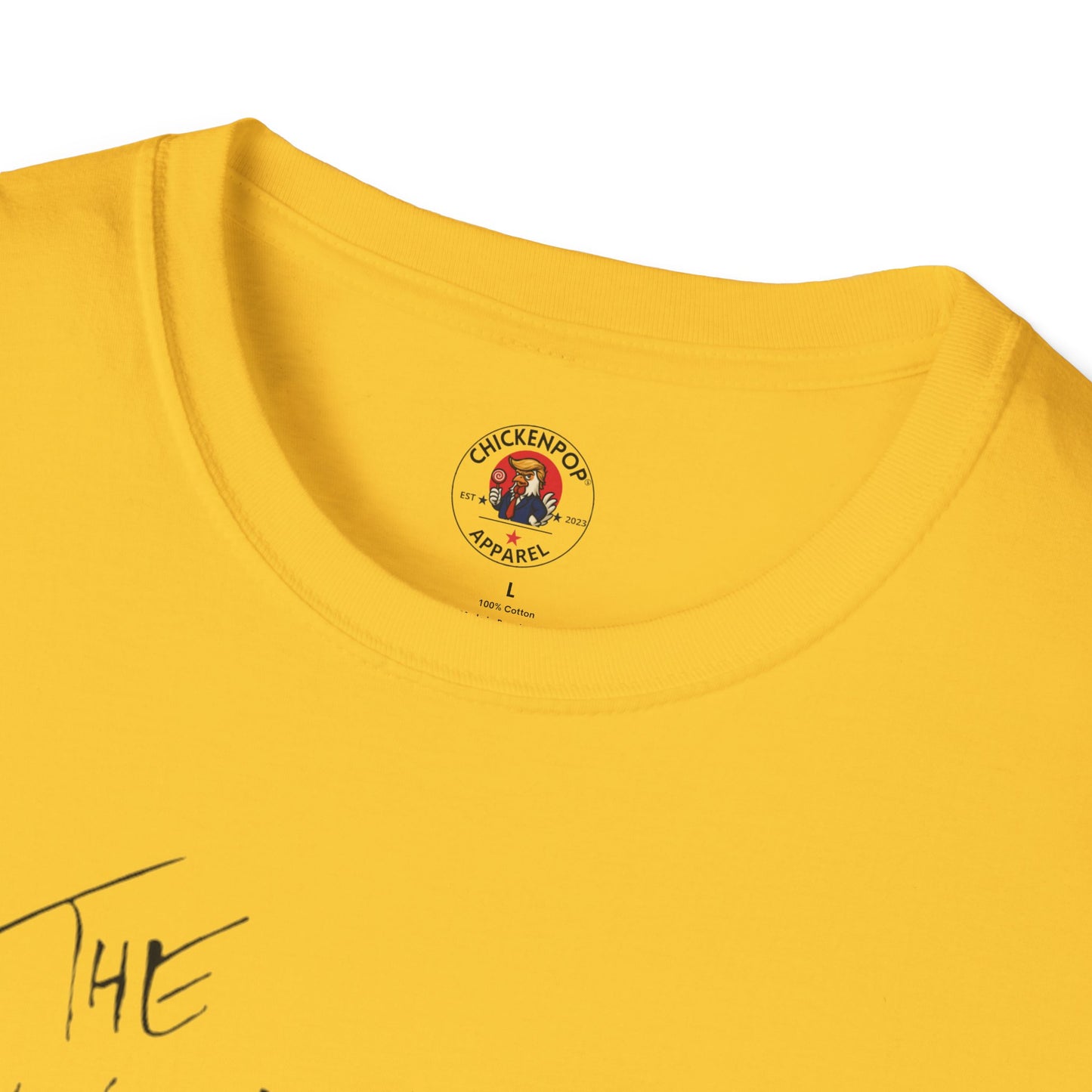 🧱 Another Chick Thru The Wall | Funny Political Chicken Graphic Tee – Cock-a-Doodle-Don Collection🐥🐤