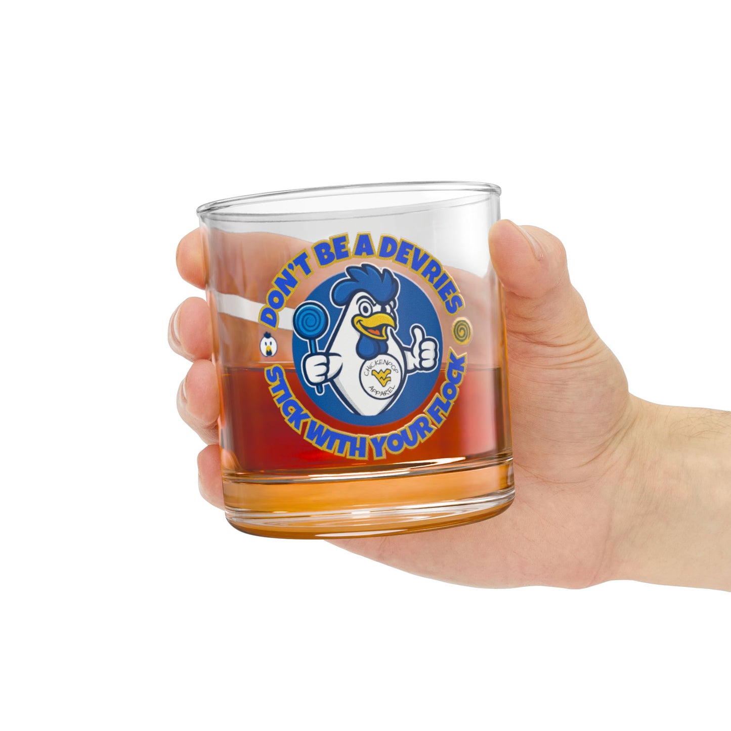 Don't Be A Devries Handcrafted Whiskey Glass – Sip Smarter