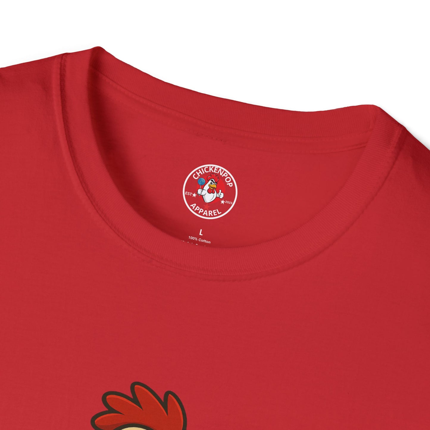 🧊 ICE ICE BABY Funky Chicken Agent T-Shirt – Coop Daddy Parody Tee for Music & Poultry Fans