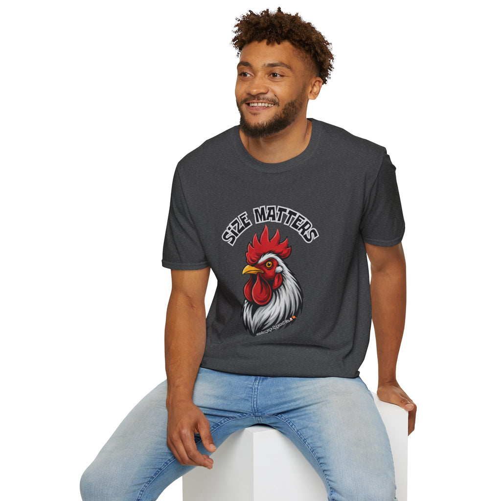🤏SIZE MATTERS - The Cheeky Unisex ChickenPop Tee