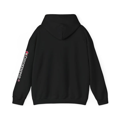 Pride Month Hoodie – ChickenPop Apparel | Rainbow Logo with Coop Daddy – Unisex LGBTQ+ Sweatshirt