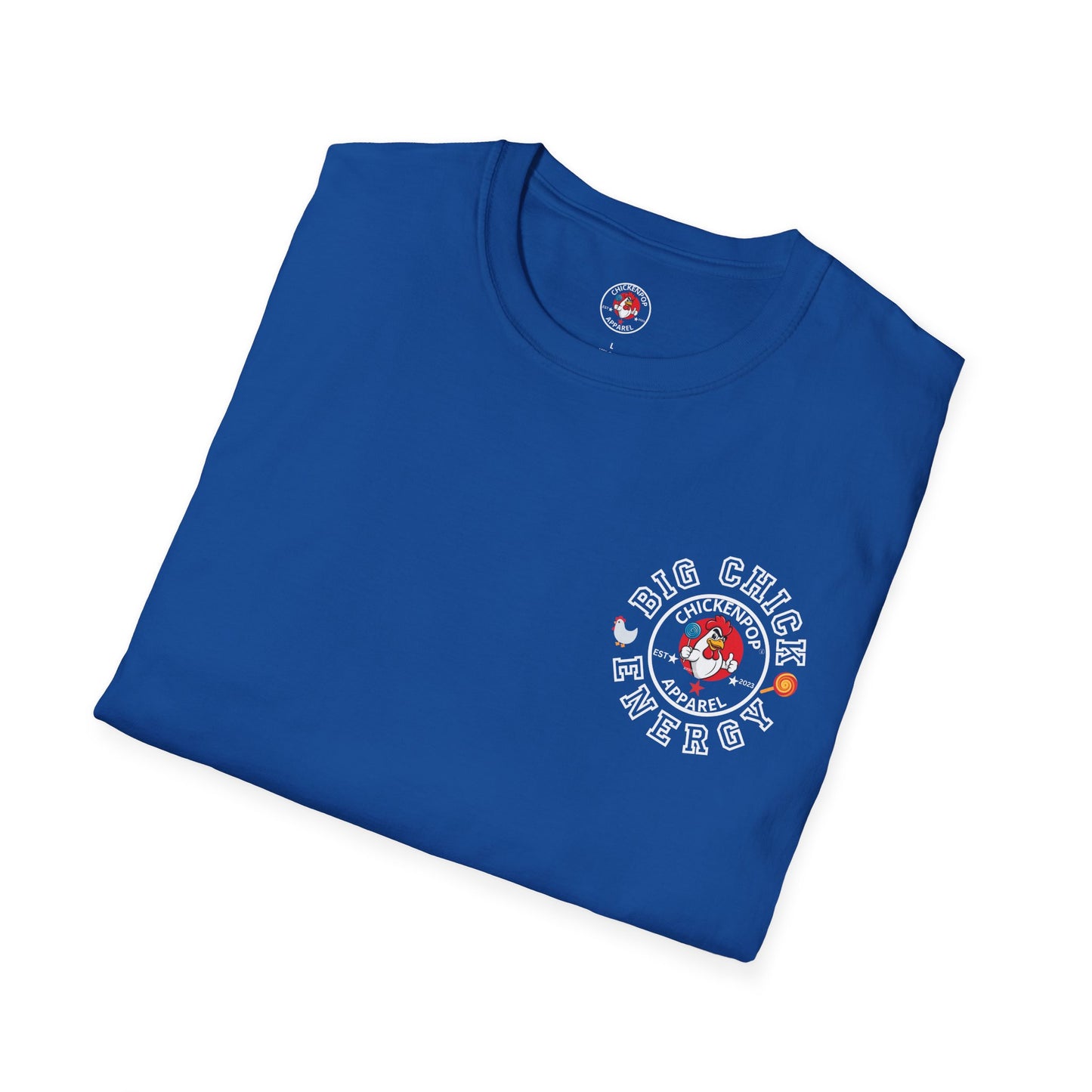 Big Chick Energy Double Team Logo Shirt