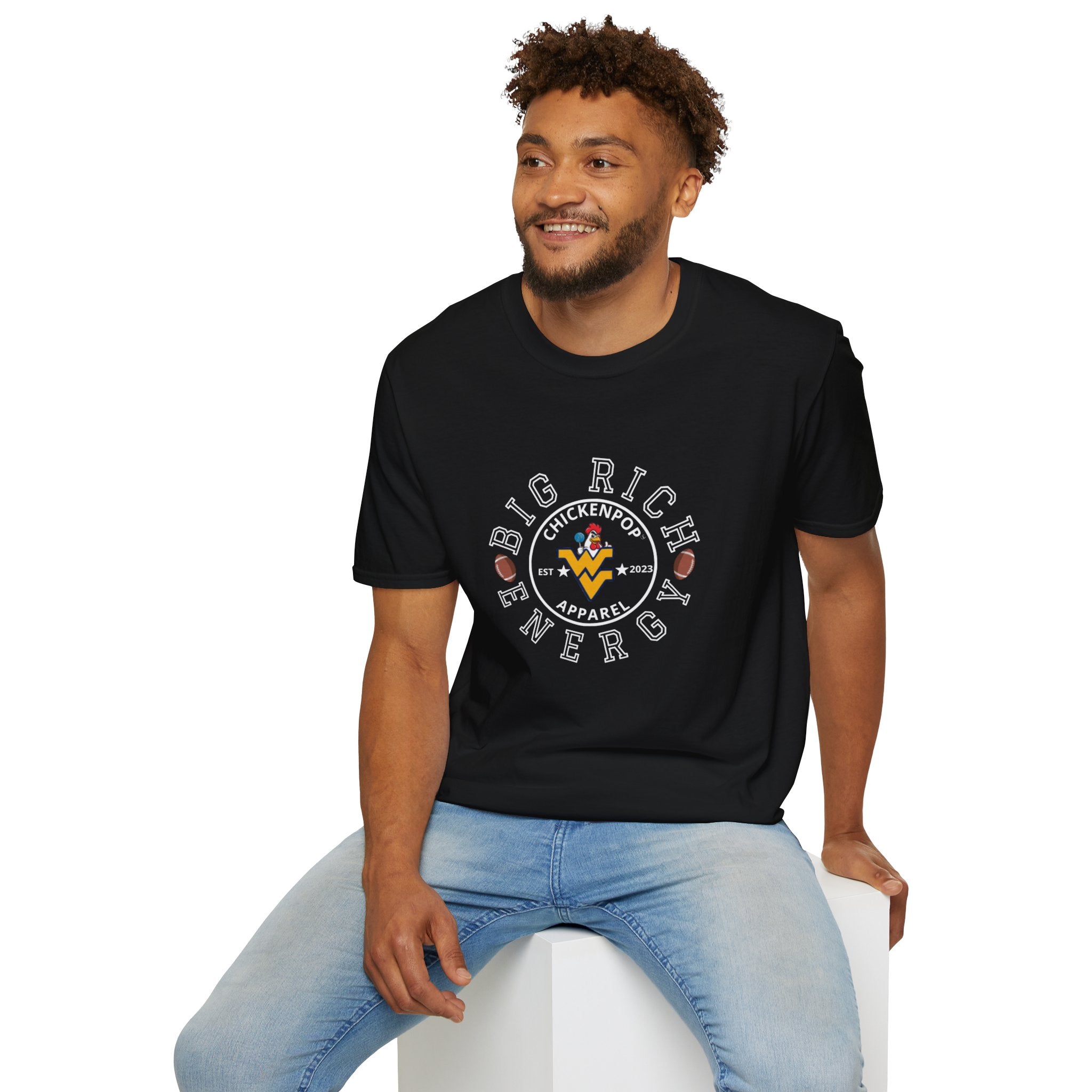 Big Rich Energy WV Logo Tee Unisex