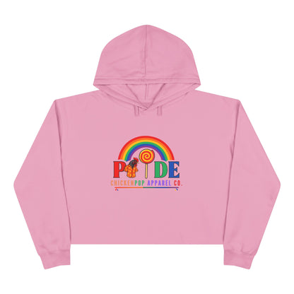 Prime Month Crop Hoodie  - Pride Month Collection