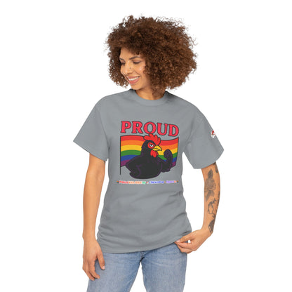 Proud Unisex Tee – Strut Boldly, Love Loudly