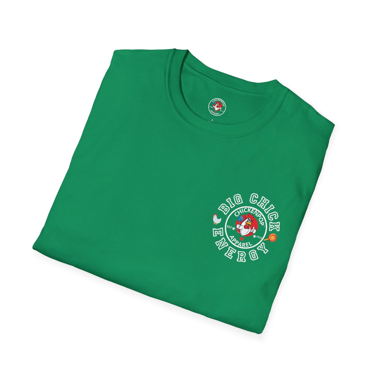 Big Chick Energy Double Team Logo Shirt