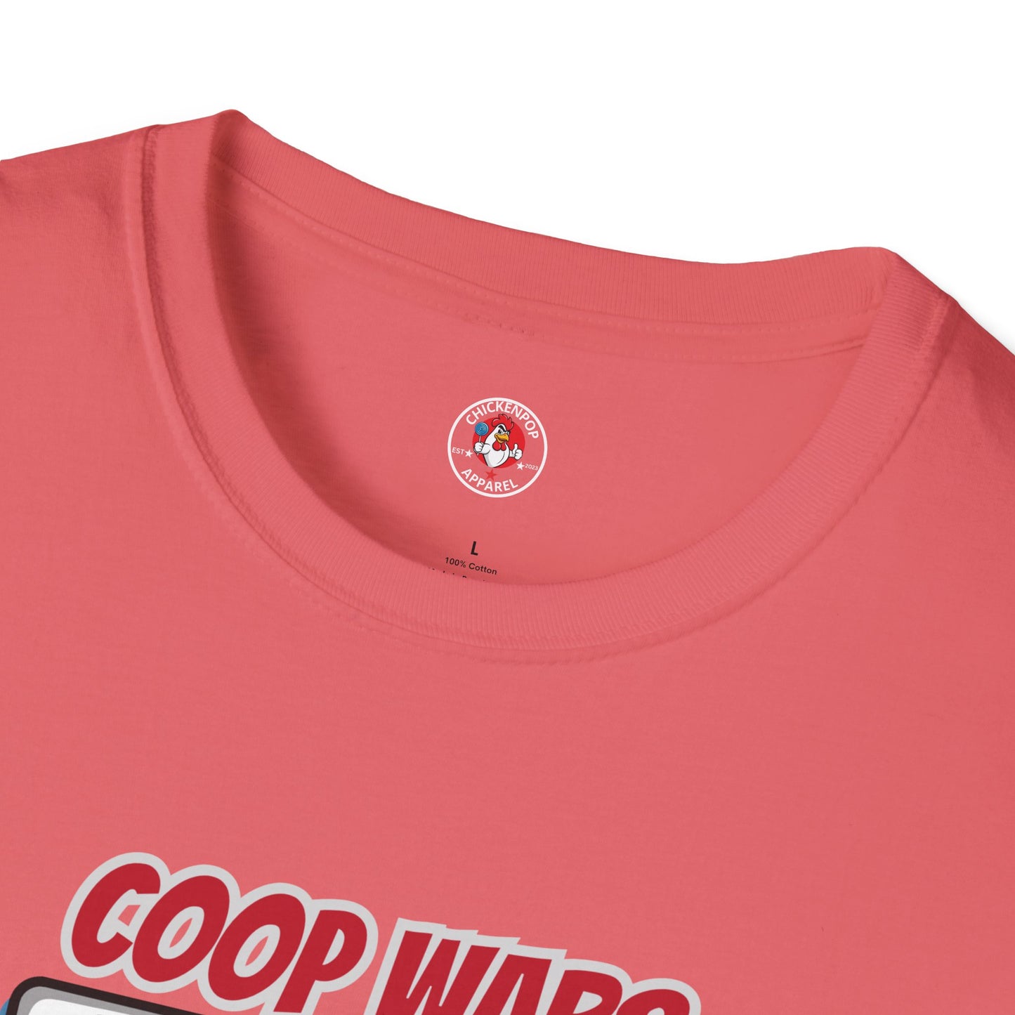 Coop Wars™ Tee – Hilaregg Cluckton vs. Cock-a-Doodle-Don | Political Chicken Fight Shirt