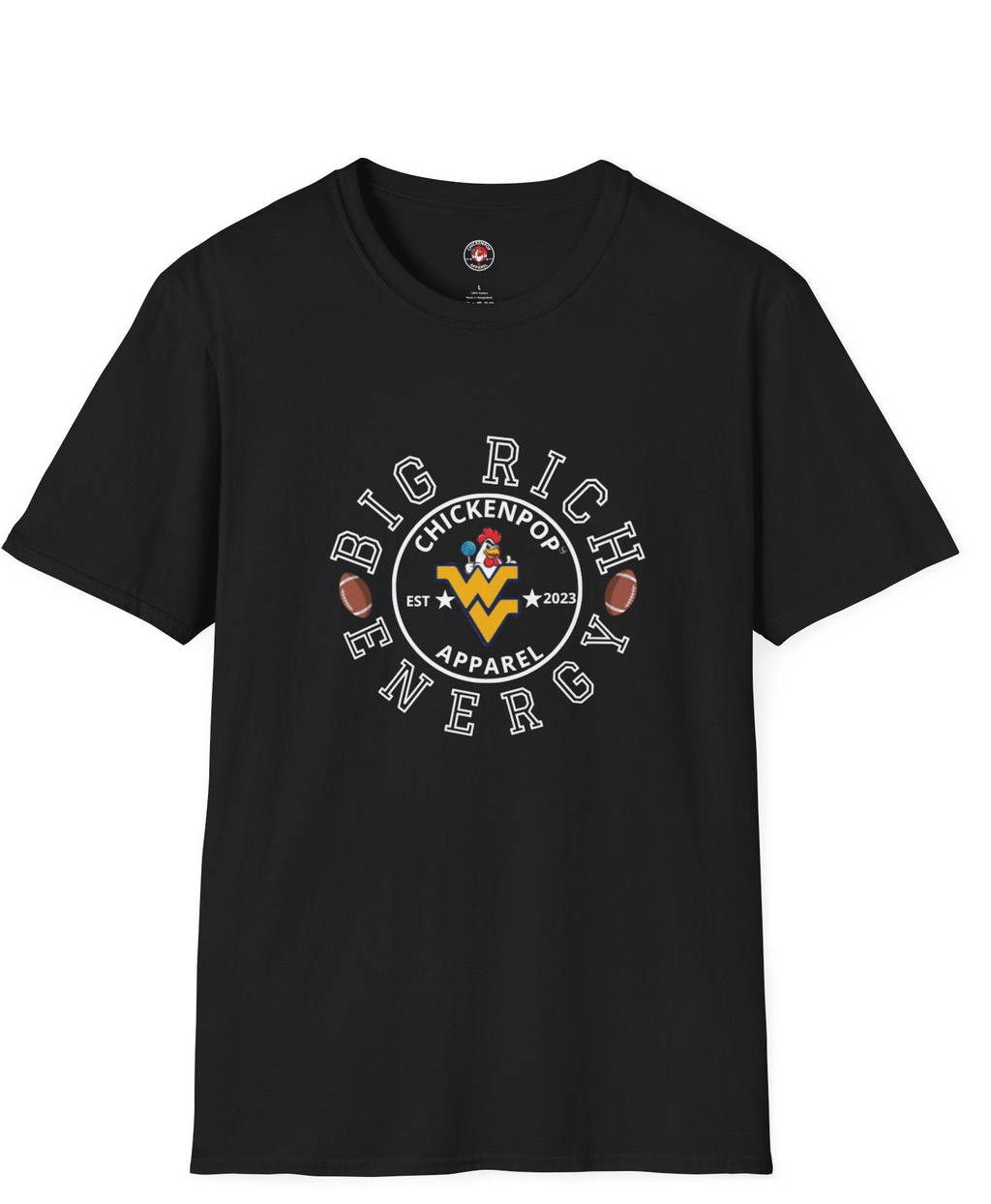 Big Rich Energy WV Logo Tee Unisex