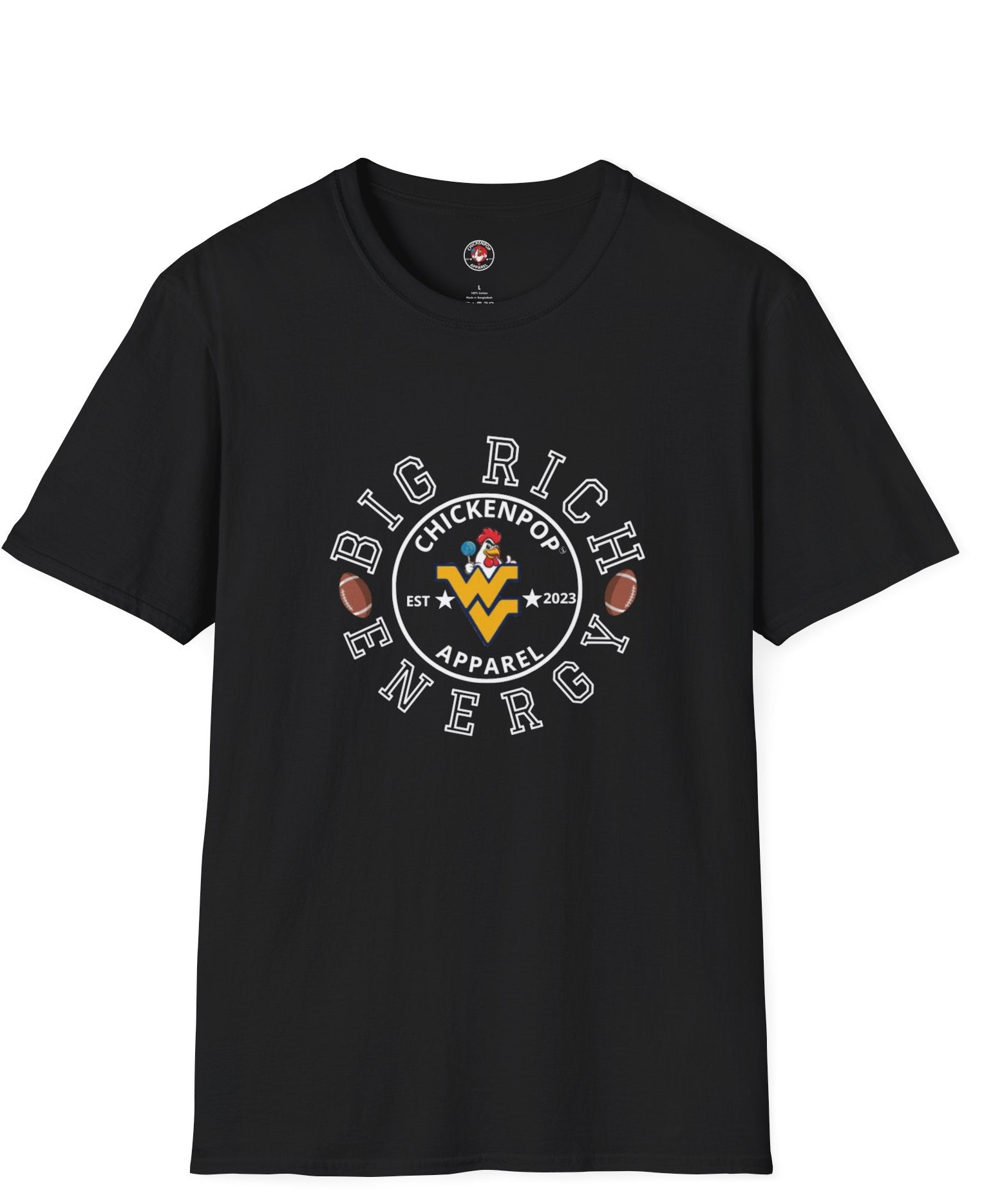 Big Rich Energy WV Logo Tee Unisex