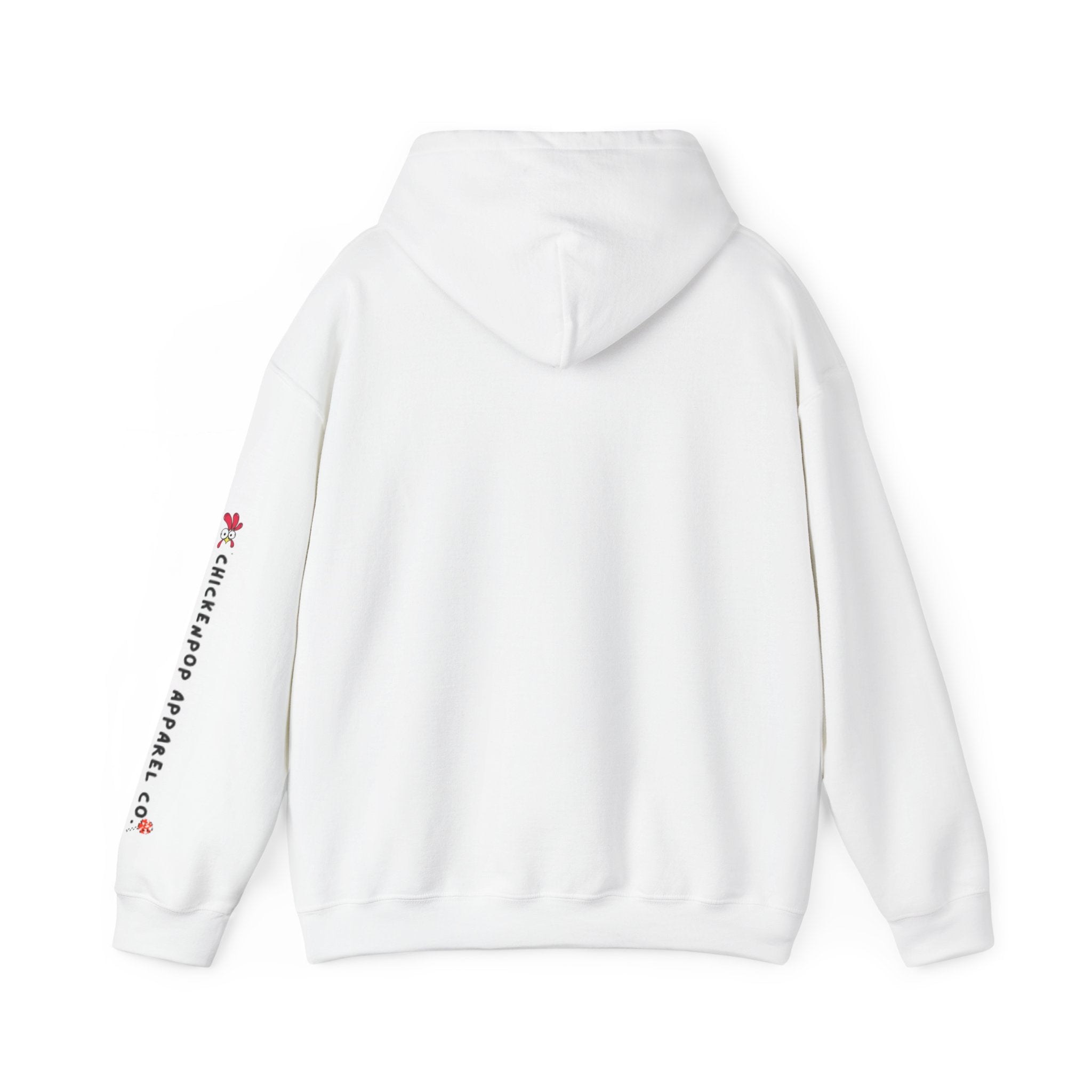 Big Chick Energy Unisex Hoodie — ChickenPop Apparel Logo Sweatshirt