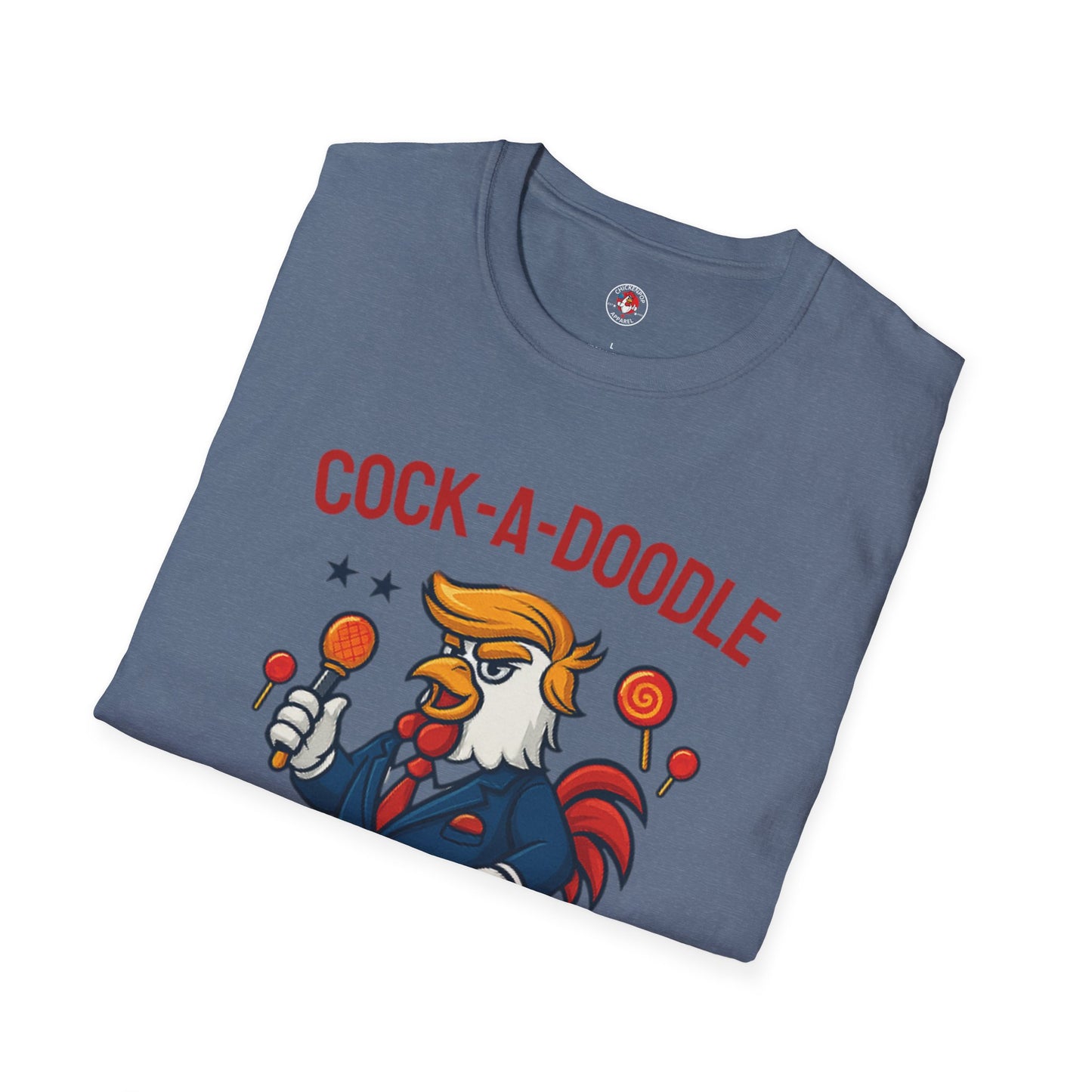 Cock-a-Doodle-Don T-Shirt – Lollipop Drop Edition