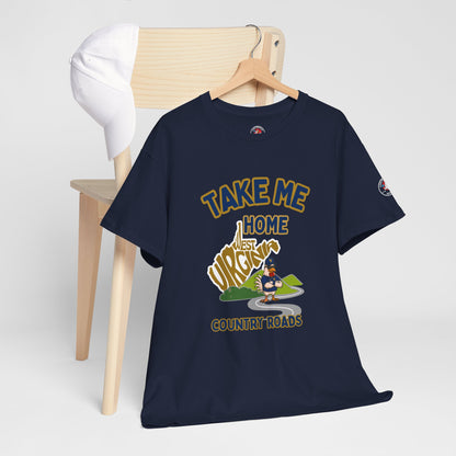 Take Me Home Country Roads WV Coop Daddy Tee – Funny West Virginia Rooster Shirt