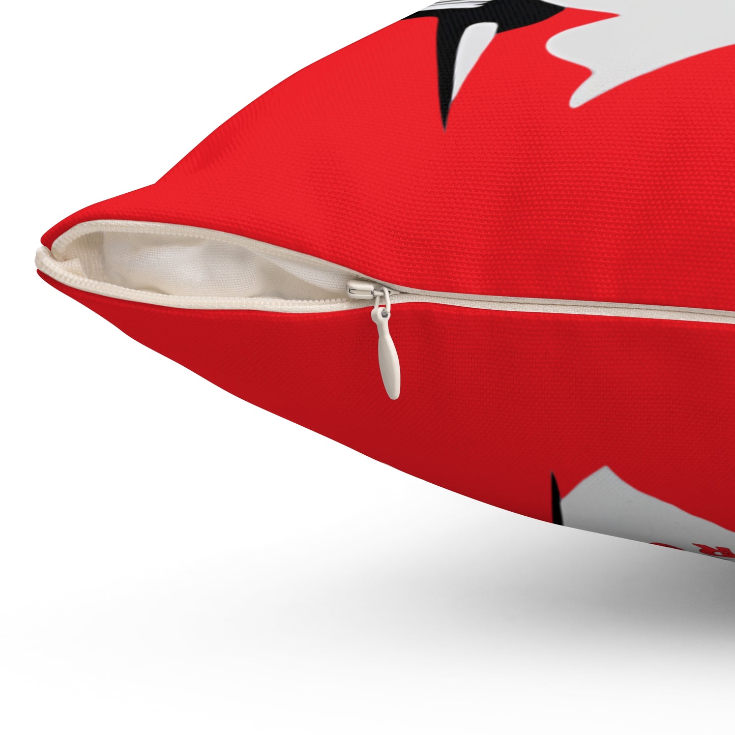 Big Chick Energy Giant Rooster Spun Polyester Square Pillow