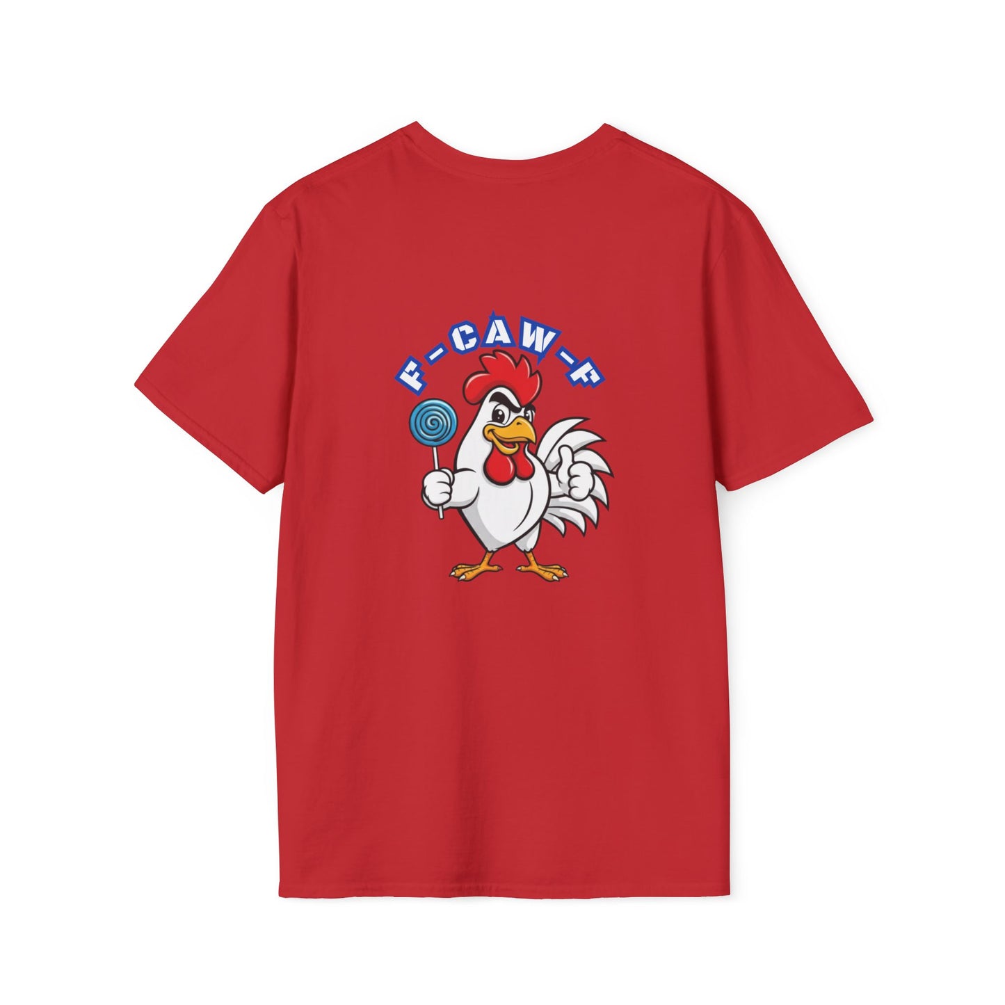 F-CAW-F Coop Daddy Graphic Tee | Bold ChickenPop Apparel Shirt