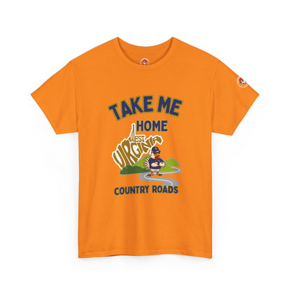 Take Me Home Country Roads WV Coop Daddy Tee – Funny West Virginia Rooster Shirt