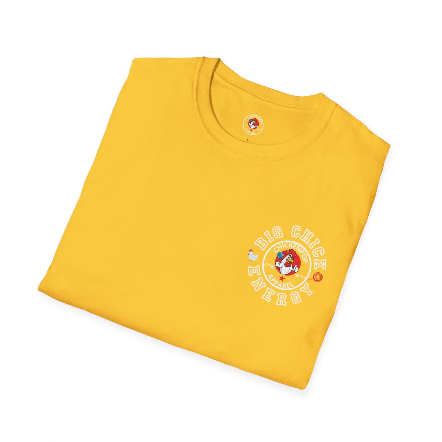 Big Chick Energy Double Team Logo Shirt