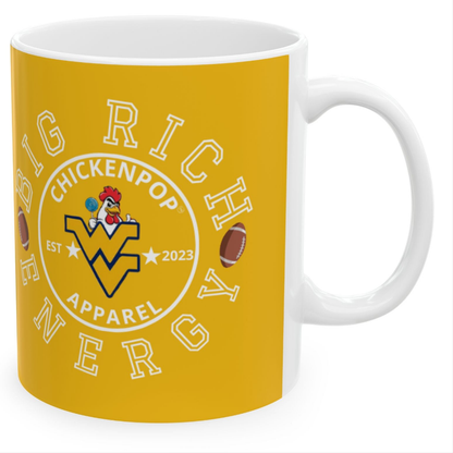 Big Rich Energy Mug | WV-Inspired | Fuel Your Hustle - Gold