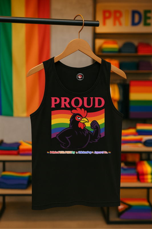 Proud Unisex Tank – Sleeveless, Shameless, & Full of Pride