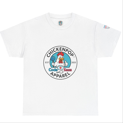 ChickenPop Apparel Code Sass Nurse's Logo Tee