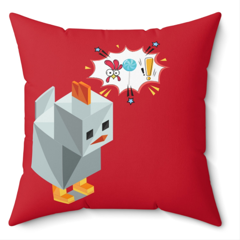 Roblox Chick Spun Polyester Square Pillow