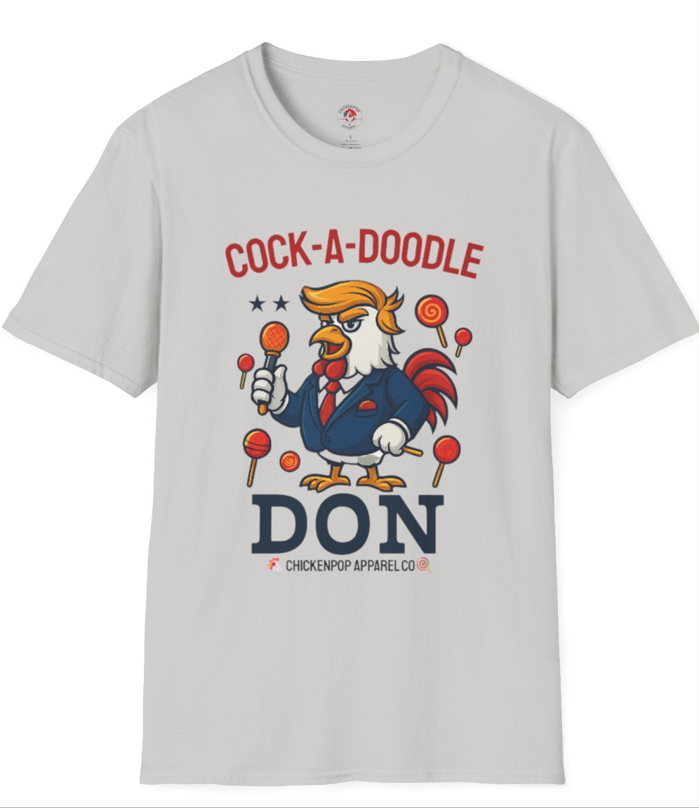 Cock-a-Doodle-Don T-Shirt – Lollipop Drop Edition