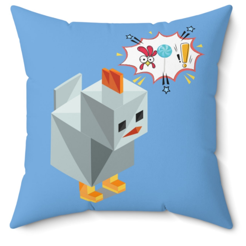 Roblox Chick Spun Polyester Square Pillow