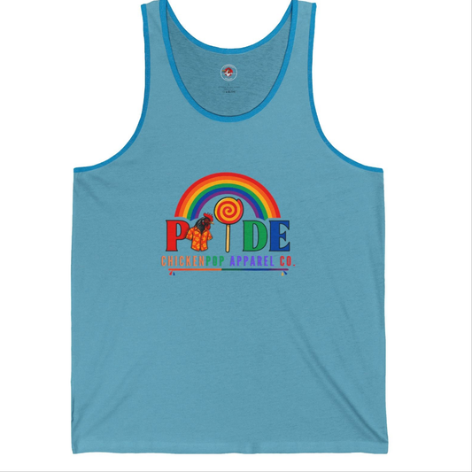 PRIDE Coop Daddy and Lolli Unisex Tank – Sleeveless, Shameless, & Full of Pride