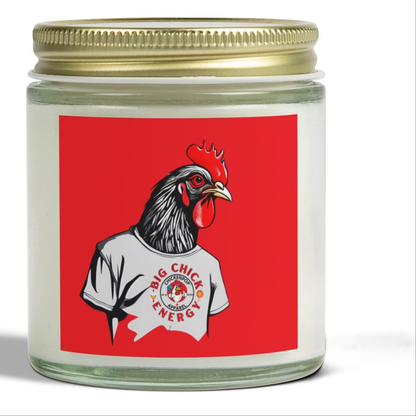 Big Chick Energy Giant Rooster Candle