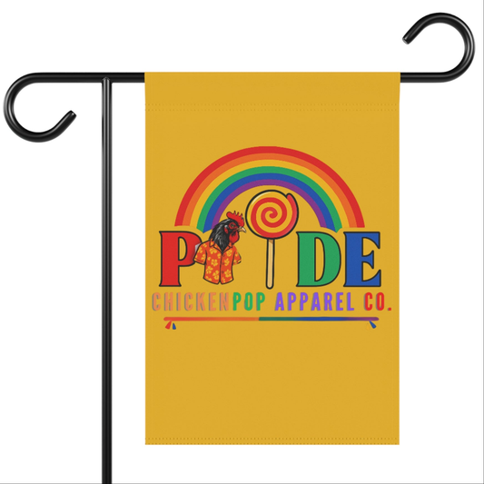 Pride Garden Flag, Vibrant LGBTQ+ Banner for Home Decor, Celebration Flag for Pride Month, Colorful Outdoor Decoration