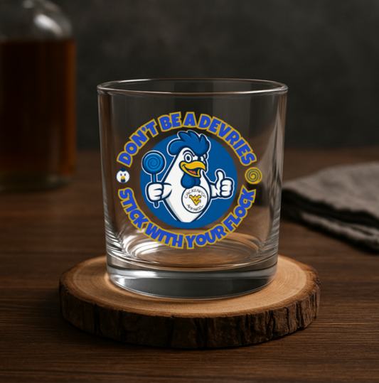 Don't Be A Devries Handcrafted Whiskey Glass – Sip Smarter