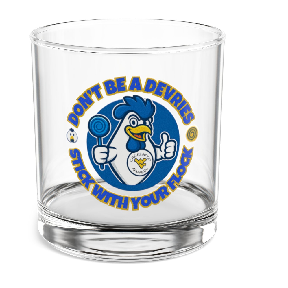 Don't Be A Devries Handcrafted Whiskey Glass – Sip Smarter