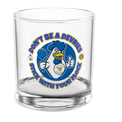 Don't Be A Devries Handcrafted Whiskey Glass – Sip Smarter