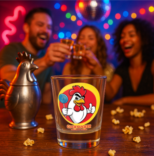 Coop Daddy Signature Shot Glass