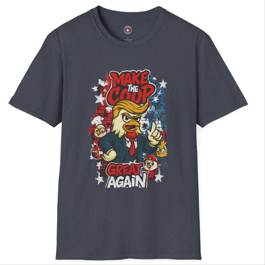 Cock-a-doodle-Don T-Shirt – Make the Coop Great Again | Funny Political Chicken Shirt by ChickenPop Apparel