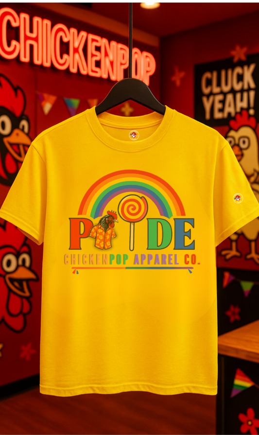 Big Chick Energy Pride Edition Tee - Coop Daddy Swings Both Ways (Unisex)